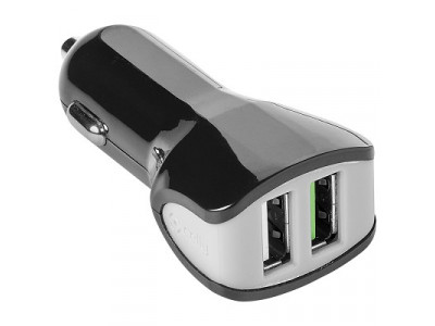 AUTOADAPTERI 2XUSB 2.4A - LATAUSJOHDOT JA USB LATURIT